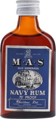 Churtons M.A.S. Navy Rum Miniature 40% 50ml