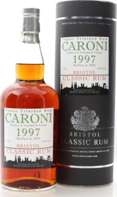 Bristol Classic 1997 Caroni Trinidad 61.5% 700ml