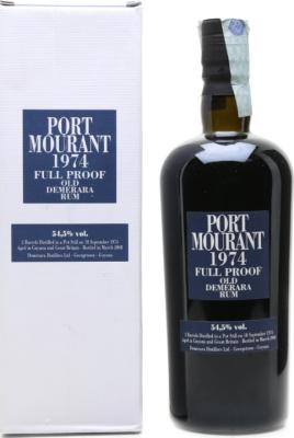 Velier Demerara 1974 Port Mourant PM Guyana 34yo 54.5% 700ml