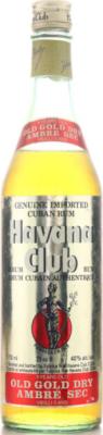 Havana Club Old Gold Dry 5yo 40% 700ml