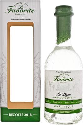 La Favorite 2018 La Digue 52% 700ml