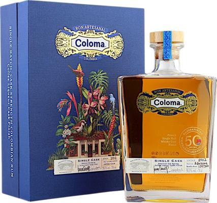 Coloma 2012 Single Cask 50.3% 700ml