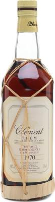 Clement 1970 Tres Vieux Rhum Agricole 21yo 44% 700ml