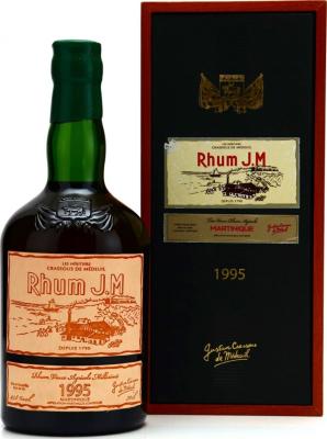 Rhum J.M 1995 Vieux Agricole Wooden box 15yo 44.8% 700ml