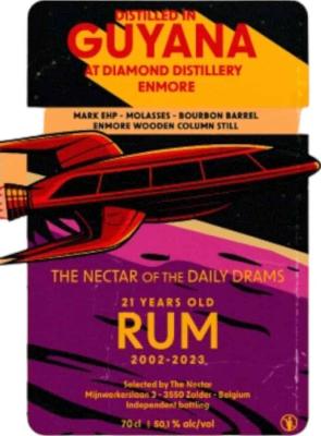 The Nectar Of The Daily Drams 2002 Diamond Enmore Guyana 21yo 50.1% 700ml