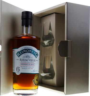 Reimonenq 2013 Reserve Rhum Vieux Giftbox with 2 Glasses 6yo 40% 700ml