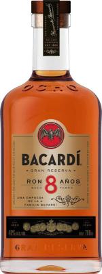 Bacardi Gran Reserva 8yo 40% 700ml