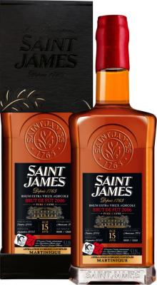 Saint James 2006 10th Anniversary Excellence Rhum 15yo 53.1% 700ml