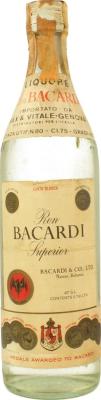 Bacardi Carta Blanca Superior 40% 750ml