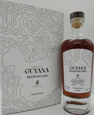 Nobilis Rum 2014 Guyana Diamond No.42 8yo 54.3% 700ml