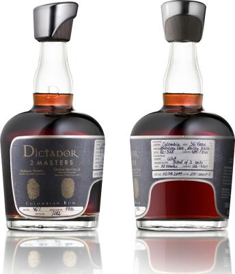 Dictador 1982 Two Masters Barton Blend of 3 Casks 36yo 46% 700ml