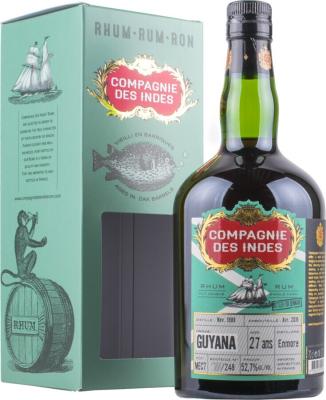 Compagnie des Indes 1988 Guyana 27yo 52.7% 700ml