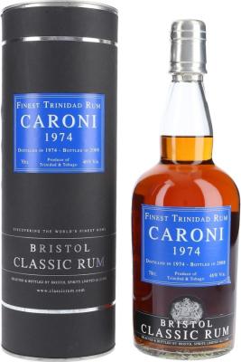Bristol Classic 1974 Caroni Finest Trinidad 34yo 46% 700ml