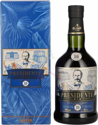 Presidente Oliver & Oliver Dominican Republic Rhum Hors D'age 19yo 40% 700ml