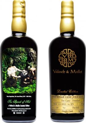 Valinch & Mallet 2008 Ten Cane Trinidad Single Cask The Spirit of Art Cask No.119 13yo 56.3% 700ml