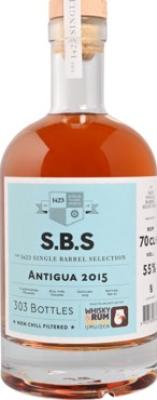 S.B.S 2015 Antigua Whisky & Rum aan Zee Fest 7yo 55% 700ml