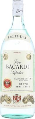 Bacardi Carta Blanca Superior Light Dry 35% 1130ml