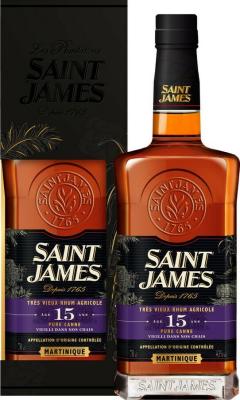 Saint James Tres Vieux Rhum Agricole 15yo 43% 700ml