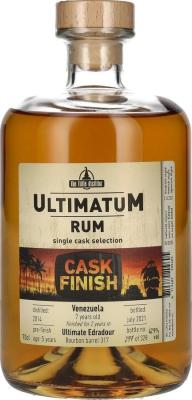 Ultimatum 2014 Venezuela Edradour Single Cask 7yo 47.9% 700ml