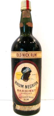 Bardinet Rhum Negrita Old Nick 45% 1000ml