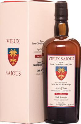 Velier 2017 Chelo Haiti Vieux Sajous 2nd Release Cask Strength 4yo 56.3% 700ml