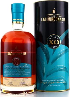 Labourdonnais 2010 XO Pure Sugar Cane Juice 5yo 41.3% 700ml