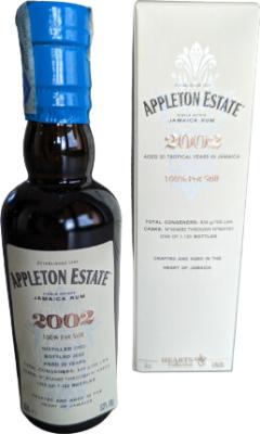 Appleton Estate 2002 Jamaica Hearts Collection 20yo 63% 100ml