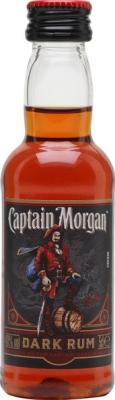 Captain Morgan Dark Rum Miniature 40% 50ml