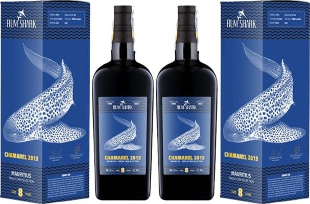 Rum Shark 2013 Chamarel Mauritius Single Cask Selection 10A & 10B 2 Bottles SET