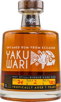 Yaku Wari Single Cask No.2 7yo 48.3% 700ml