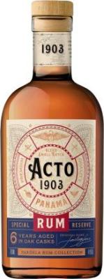 Acto 1903 Panama Pardela Rum Collection Special Reserve 6yo 40% 700ml