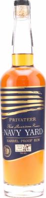 Privateer Navy Yard Barrel Proof Rum Cask #P624 54.5% 750ml