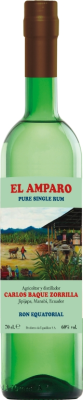 EL Amparo Ecuador Carlos Baque Zorrilla Ron Equatorial 60% 700ml