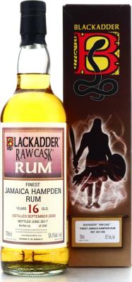 Blackadder 2000 Raw Cask Jamaica Hampden Rum 16yo 58.1% 700ml