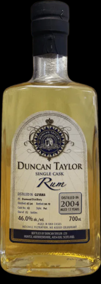 Duncan Taylor 2004 Diamond Guyana Single Cask #42 13yo 46% 700ml