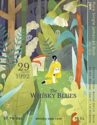 The Whisky Blues 1992 Hampden JMH Pure Single Jamaican 29yo 57.7% 700ml