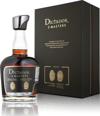 Dictador 1980 Two Masters Cosson 45% 700ml