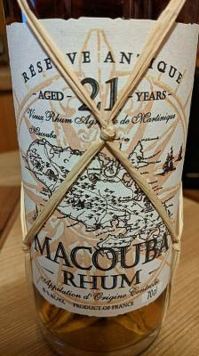 Rhum J.M Macouba 21yo 42% 700ml