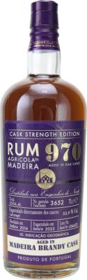Rum Artesanal 2016 Madeira 970 Brandy Cask 7yo 53.9% 700ml