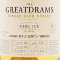 Caol Ila 2013 GtDr Single Cask Series Refill Bourbon Barrel 48.2% 700ml