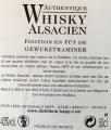 Hepp Whisky Alsacien American oak Finition Marc de Gewurztraminer 43% 500ml