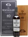 Macallan 40yo Sherry Oak 44% 700ml