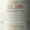 Caol Ila 1995 SMWS 53.189 Seaside campfire picnic Refill Ex-Bourbon Hogshead 53.189 57.2% 700ml