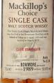 Bowmore 1989 McC Single Cask Cask Strength 23yo 50.8% 700ml