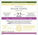 Blair Athol 1995 HL Sherry Butt 50% 700ml