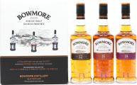 Bowmore 12yo 15yo 18yo 3 Bottles SET 42% 200ml