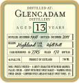 Glencadam 1998 DoD Refill Butt LD 7785 46% 700ml