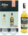 Arran 10yo Gift Set 46% 700ml