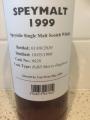 Macallan 1999 GM Speymalt Refill Sherry Hogshead 6928 46% 700ml