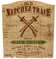 Old Natchez Trace White Rye Whisky Used White Oak Barrels 45% 375ml